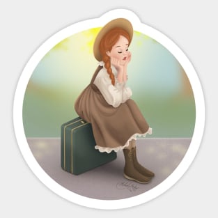 Anne Waits Sticker